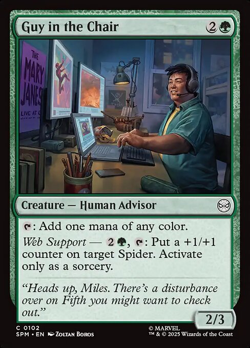 SPM: Guy in the Chair (Foil)