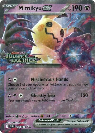 MCAP: Mimikyu ex (Journey Together Stamped) (Holofoil)
