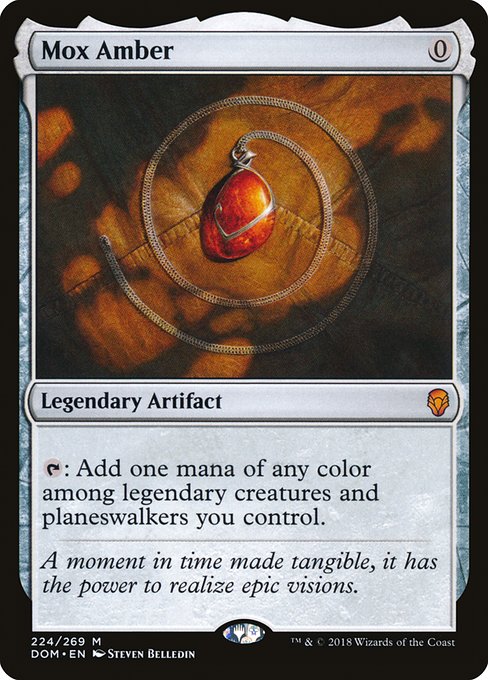 DOM: Mox Amber (Foil)