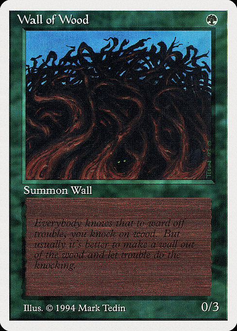 SUM: Wall of Wood
