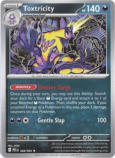 PFL: Toxtricity (Reverse Holofoil)