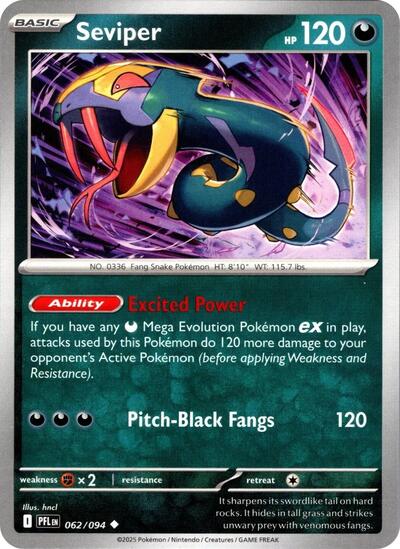 PFL: Seviper (Reverse Holofoil)