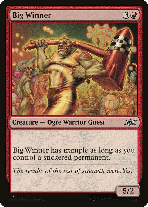 UNF: Big Winner (Galaxy Foil)