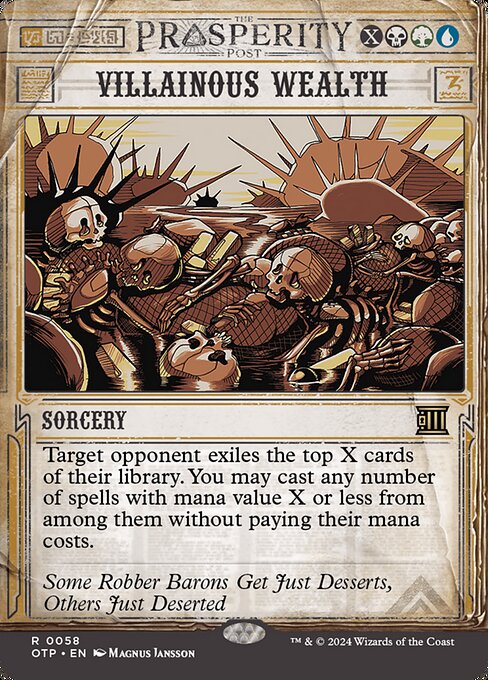 OTP: Villainous Wealth (Foil)