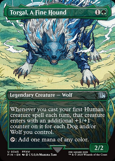FIN: Torgal, A Fine Hound (Borderless) (Foil)