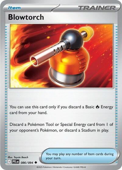PFL: Blowtorch - 086/094 (Reverse Holofoil)