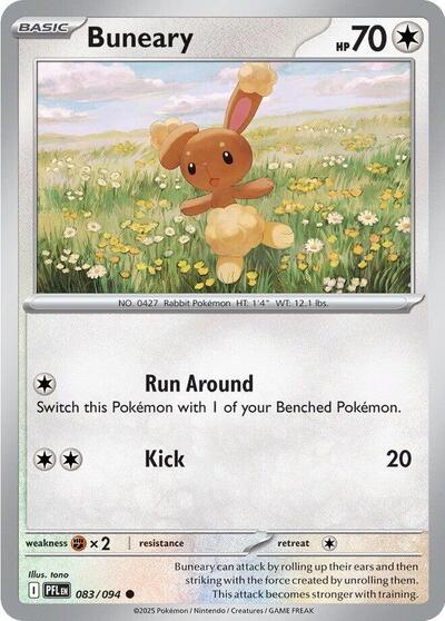 PFL: Buneary (Reverse Holofoil)