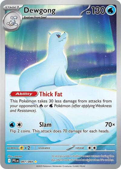 PFL: Dewgong - 097/094 (Holofoil)