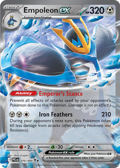 PFL: Empoleon ex - 070/094 (Holofoil)
