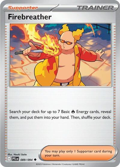 PFL: Firebreather - 089/094 (Reverse Holofoil)