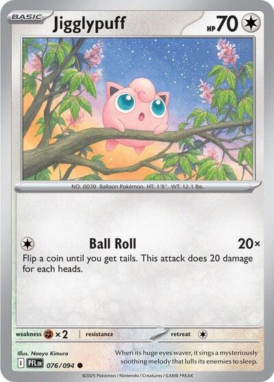 PFL: Jigglypuff (Reverse Holofoil)