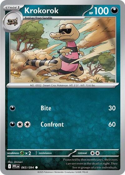 PFL: Krokorok (Reverse Holofoil)