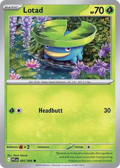 PFL: Lotad (Reverse Holofoil)
