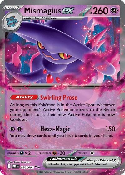 PFL: Mismagius ex - 036/094 (Holofoil)