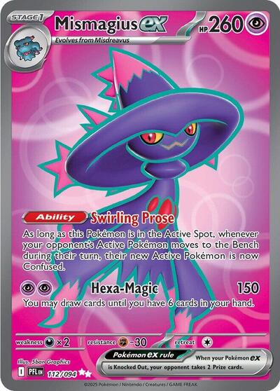 PFL: Mismagius ex - 112/094 (Holofoil)