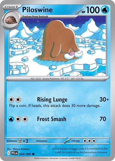 PFL: Piloswine (Reverse Holofoil)