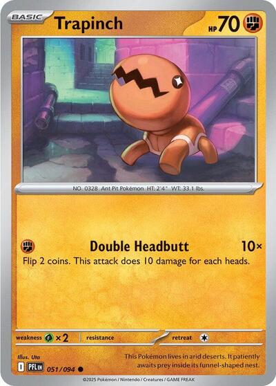 PFL: Trapinch (Reverse Holofoil)