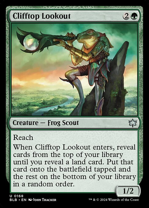 BLB: Clifftop Lookout