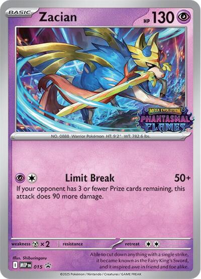 MEP: Zacian (Prerelease) (Holofoil)