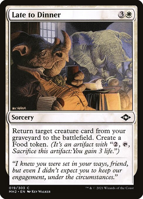 MH2: Late to Dinner (Foil)
