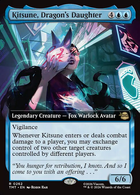 TMT: Kitsune, Dragon's Daughter (Extended Art) (Foil)