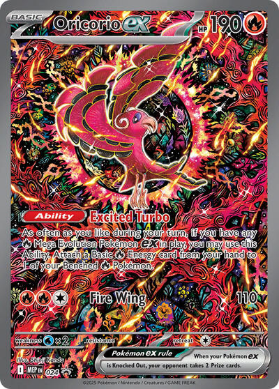 MEP: Oricorio ex - 024 (Holofoil)