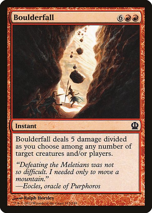 THS: Boulderfall