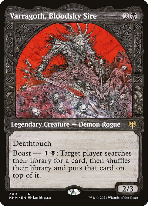 KHM: Varragoth, Bloodsky Sire (Showcase) (Foil)