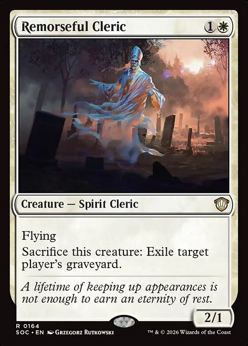 SOC: Remorseful Cleric