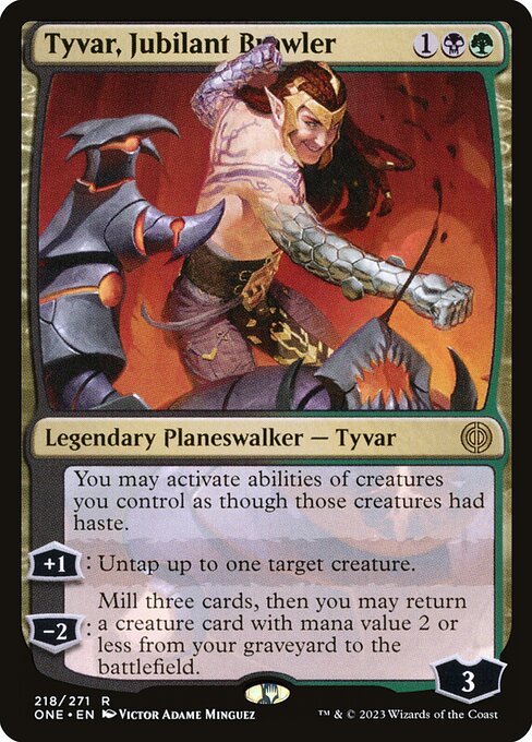 ONE: Tyvar, Jubilant Brawler (Foil)