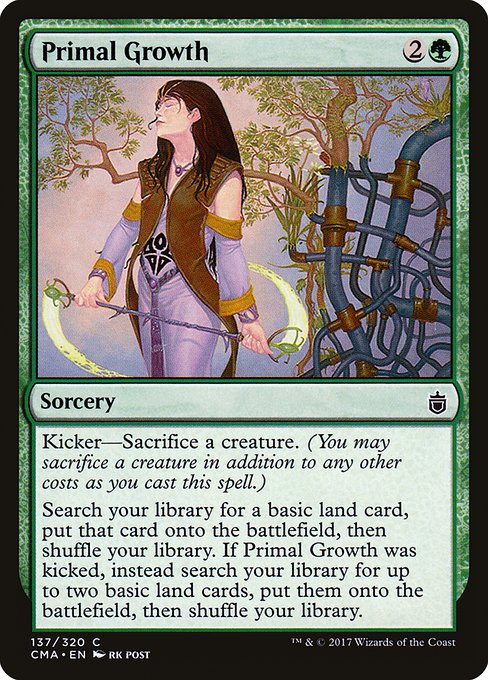 CMA: Primal Growth
