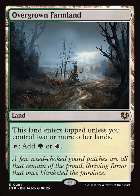 INR: Overgrown Farmland (Foil)