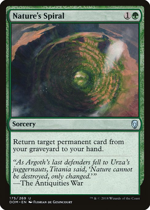 DOM: Nature's Spiral