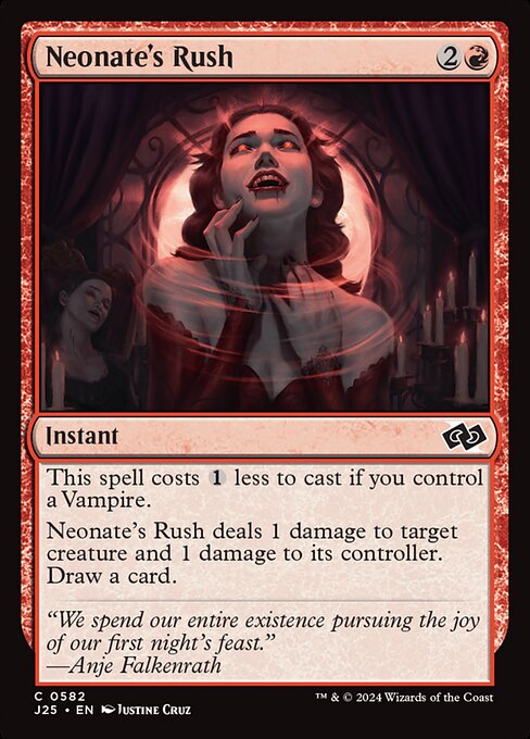 J25: Neonate's Rush