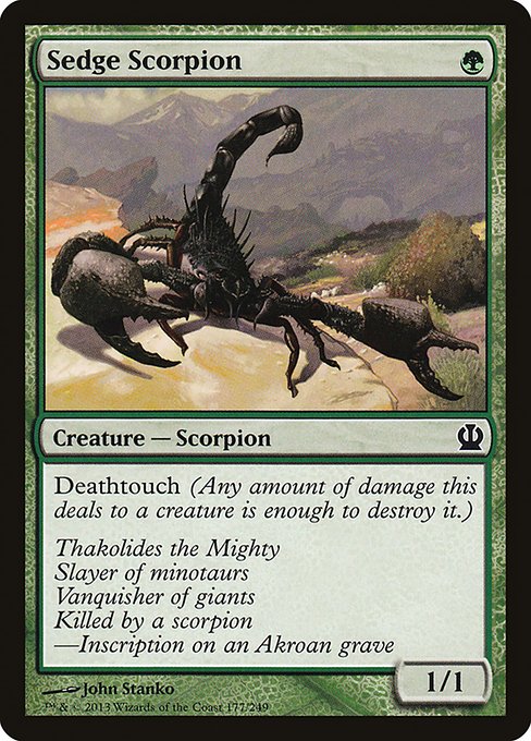 THS: Sedge Scorpion
