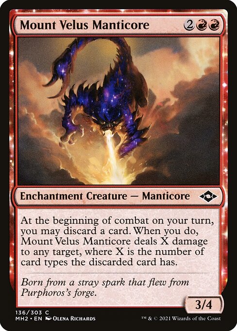 MH2: Mount Velus Manticore (Foil)
