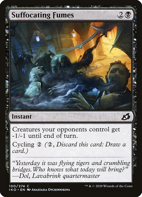 IKO: Suffocating Fumes