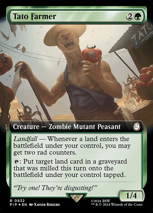 PIP: Tato Farmer (Extended Art) (Surge Foil)