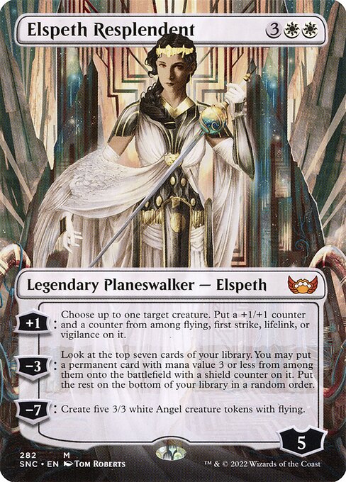 SNC: Elspeth Resplendent (Borderless) (Foil)