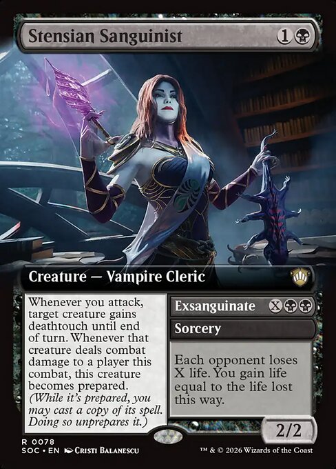 SOC: Stensian Sanguinist (Extended Art)