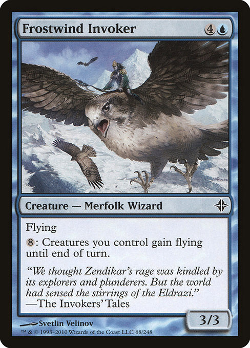 ROE: Frostwind Invoker (Foil)