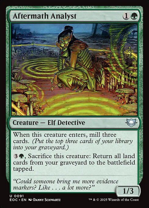 EOC: Aftermath Analyst