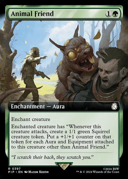 PIP: Animal Friend (Extended Art) (Foil)