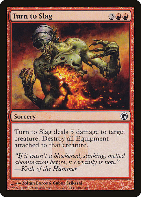 SOM: Turn to Slag (Foil)