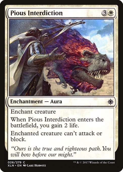 XLN: Pious Interdiction