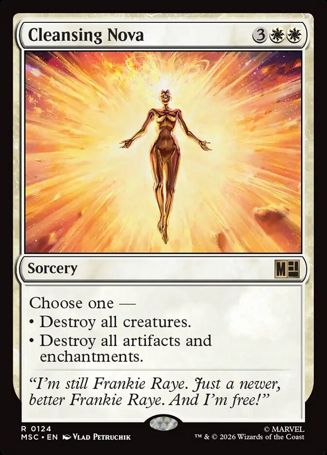 MSC: Cleansing Nova