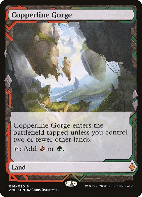 ZNE: Copperline Gorge (Foil)