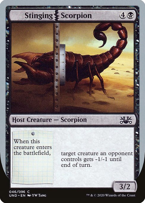 UND: Stinging Scorpion