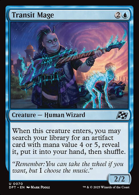 DFT: Transit Mage