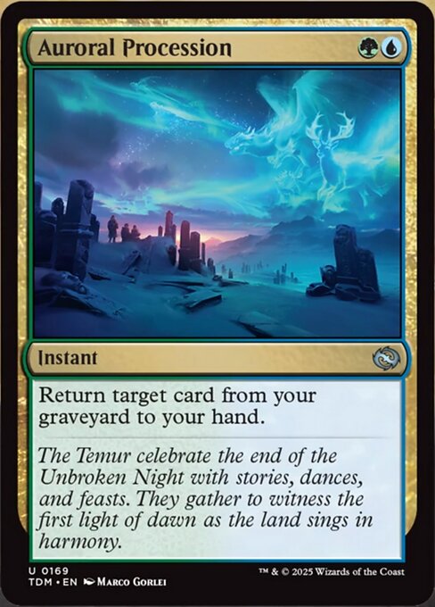 TDM: Auroral Procession